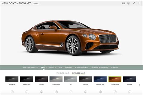 configure my bentley.